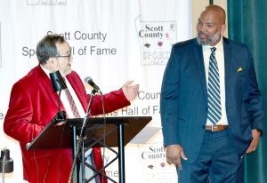 Frank Edmonson introduces MHS Basketball Coach